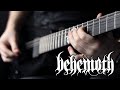 Behemoth - Conquer All (with solo) [Guitar cover]