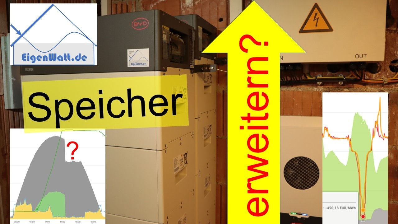 Größere Batterie, warum und wie geht es? Können Speicher dem Netz helfen?