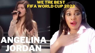 ANGELINA JORDAN - WE ARE THE BEST - FIFA FOOTBALL AWARDS 2022 OFFICIAL SONG | REACTION VIDEO
