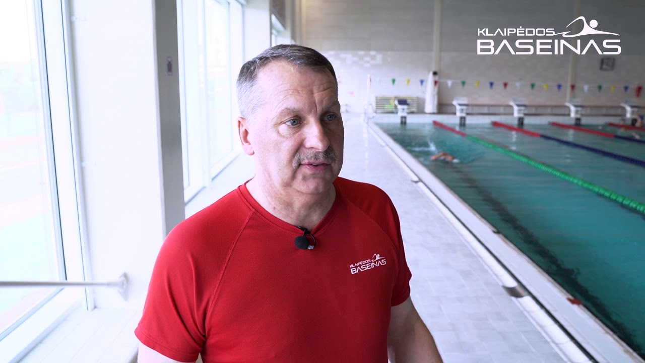 Klaipėdos baseinas   saugus elgesys vandeyje