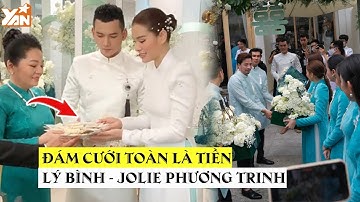 Toàn cảnh đám cưới của Lý Bình và Jolie Phương Trinh: Không có gì ngoài VÀNG - TIỀN - KIM CƯƠNG
