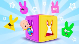 Cuquin’s Magic Color Cube – Learn the Shapes  | Learn the shapes with Cuquín and Ghost's color cube by Cuquin's Colorful Adventures 10,023 views 4 days ago 10 minutes, 15 seconds