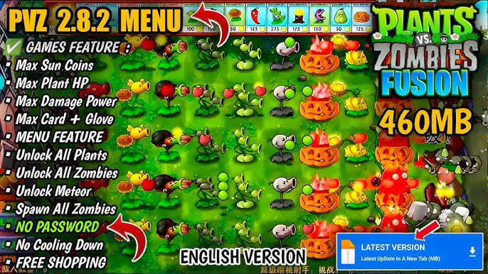 PVZ FUSION Mod Apk 2.8.2 Latest Version | 23, Aug, 2025 - YouTube