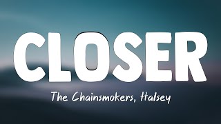 Closer - The Chainsmokers, Halsey (Lyrics Version) 💫
