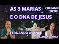 As 3 marias e o dna de jesus com fernando avance e gabriela quintela