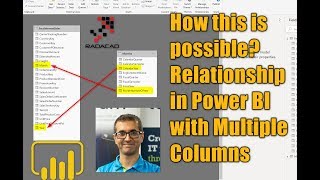 relationship in power bi with multiple columns