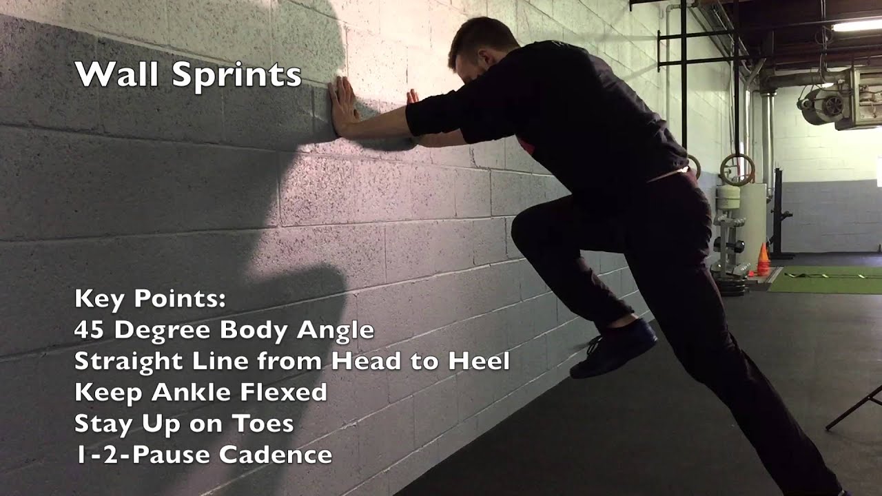 Wall Sprints frisbee games