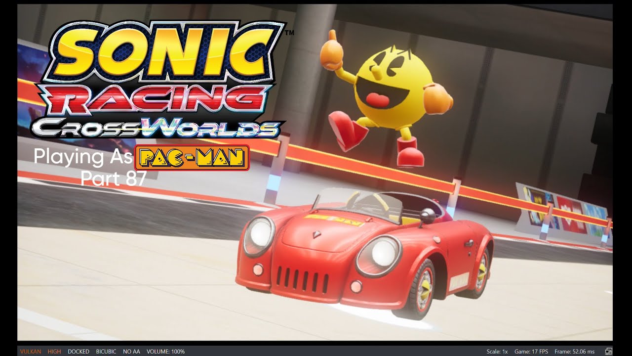 Sonic Racing CrossWorlds Playing As Pac-Man Part 87