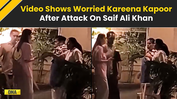 Saif Ali Khan Attack: Video Shows Worried Kareena Pacing, Frequently Checking Phone After The Attack
