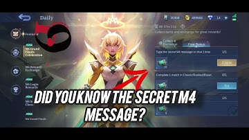 Secret M4 Message