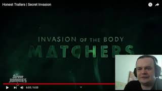 Honest Trailers: Secret Invasion REACTION