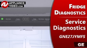 GE Refrigerator - Service Diagnostics, Troubleshooting & Error Codes