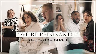 TELLING FAMILY & FRIENDS WE ARE PREGNANT *VERY EMOTIONAL*