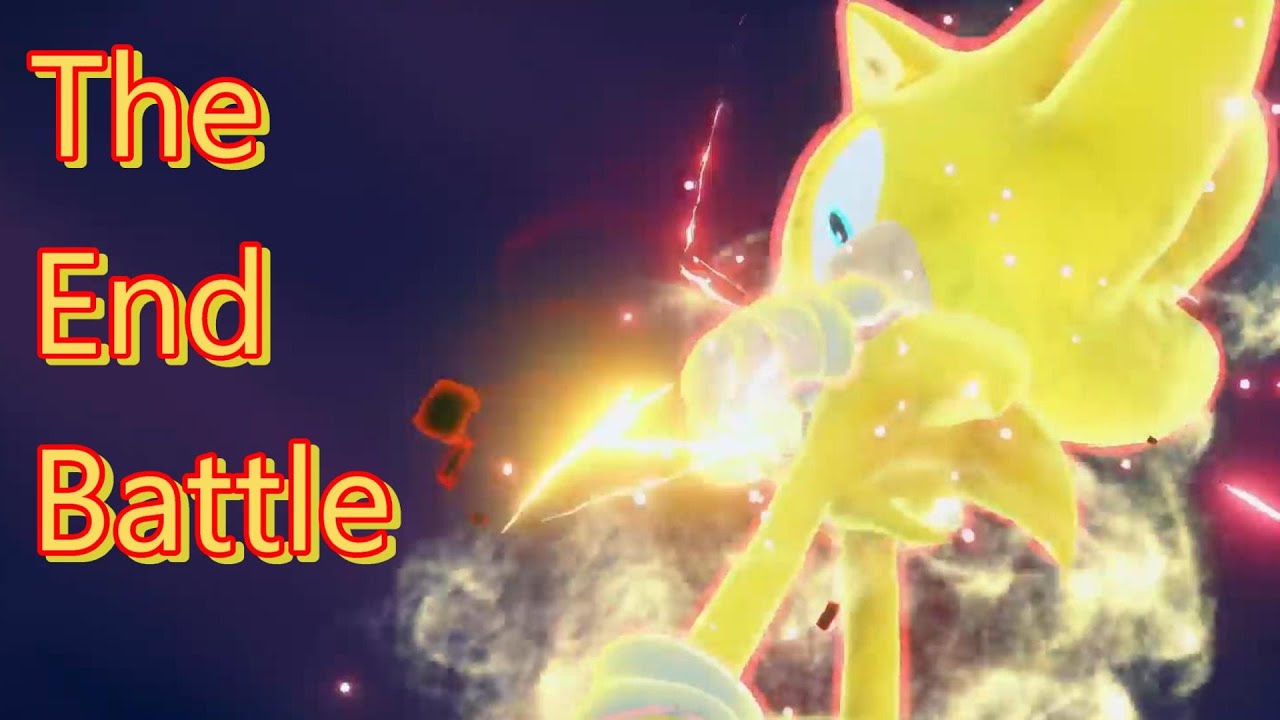 Super Sonic VS THE END in Sonic Frontiers the Final Horizon - YouTube