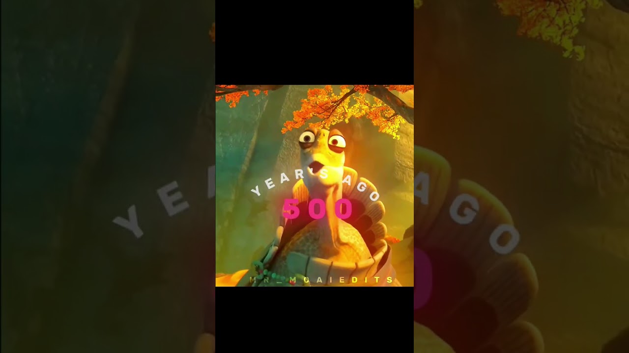 Took you long enough -Kung Fu panda