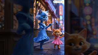 Cute Cat Dance Kitten Dance -123