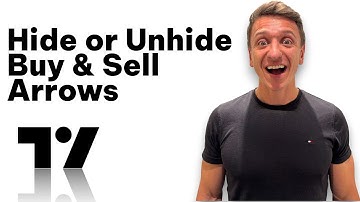 How To Hide Or Unhide Buy Sell Arrows On Chart In Tradingview (Quick And Easy Guide)