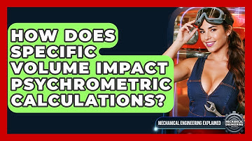 How Does Specific Volume Impact Psychrometric Calculations? - Mechanical Engineering Explained