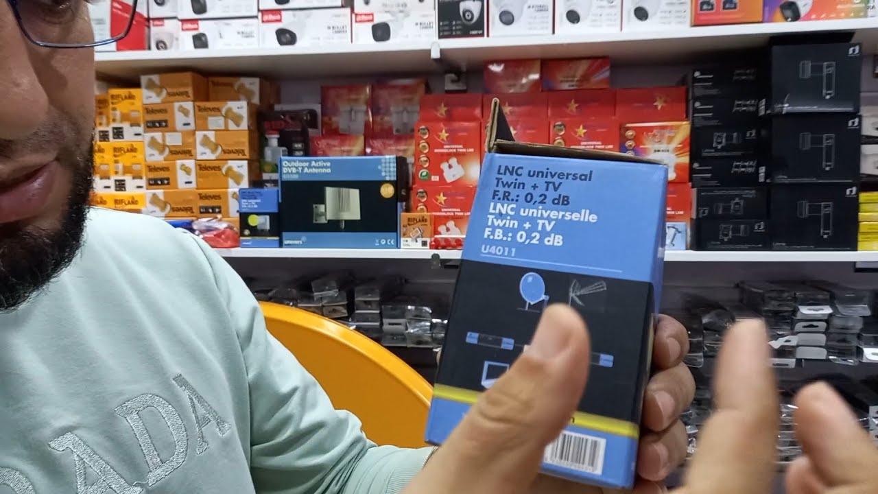 الاتقاط القنوات الأرضية مع جميع الأقمار ANTENNE FTE U3500 LNB LNC FTE