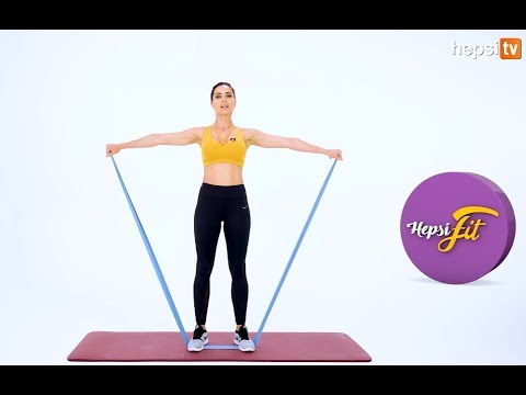 Pilates Bantı ile Omuz Kol ve Sırt Egzersizi - HepsiFit | HepsiTV