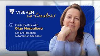 VISEVEN | CO-CREATORS PODCAST | 2026 | Marketing Automation: Olga Moscaliova screenshot 1