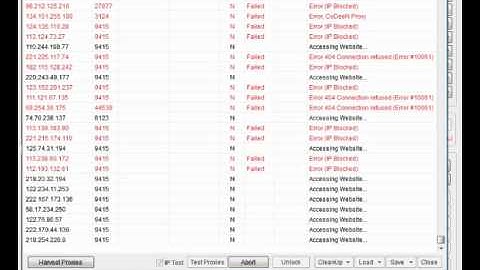 Harvesting proxies using scrapebox