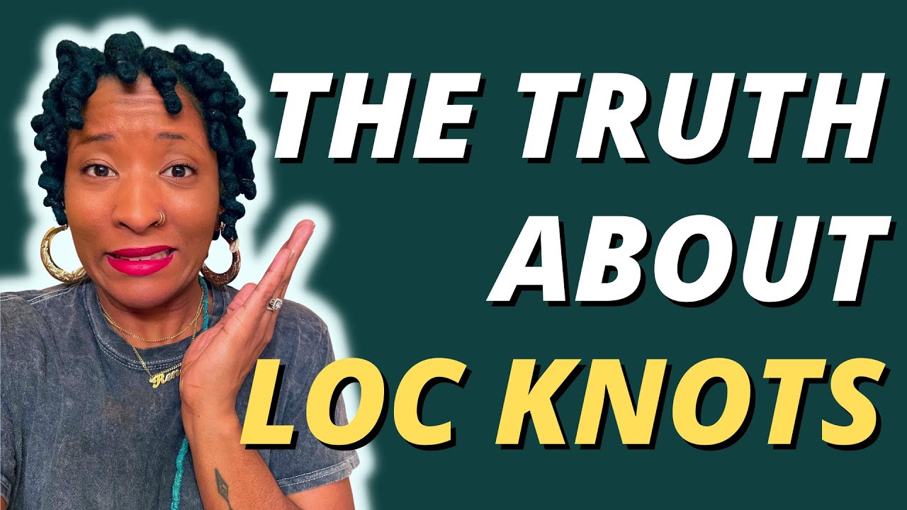 LOC KNOTS on Thick Locs | Style First Impression