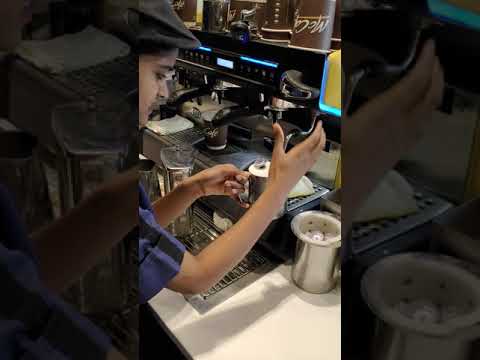 How is a cappuccino made in McCafe ( McDonald's)