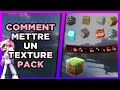 COMMENT METTRE UN PACK DE TEXTURE SUR MINECRAFT EN 2022 ?