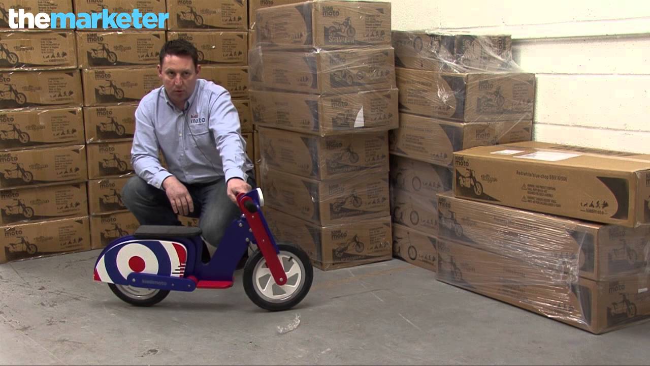 Simon Booth, founder and managing director of Kiddimoto - YouTube