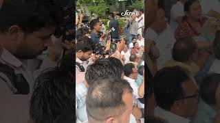 Pradhan Mantri Istifa Do: Congress MPs protest outside PM Modis residence