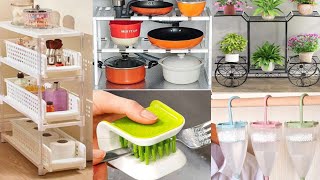 Space Saving Kitchen Organisers/Amazon kitchen products/racks/pantry/unique Kitchen items