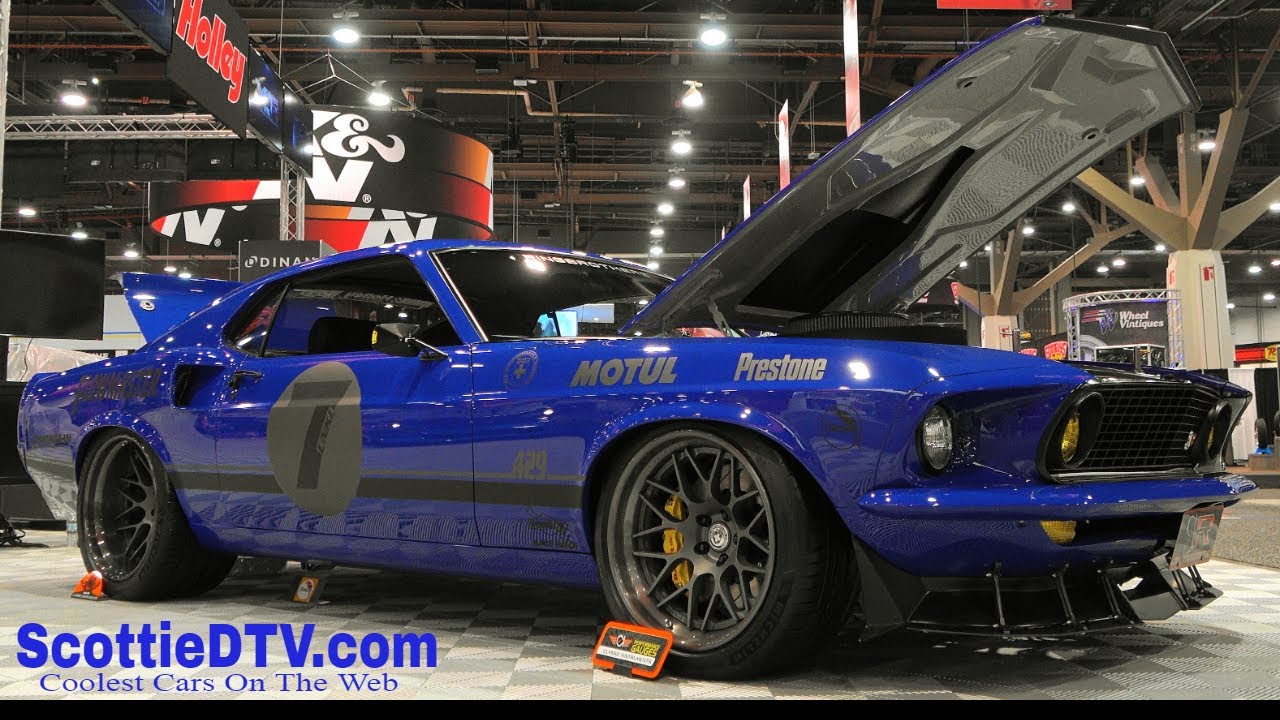 Ford Mustang "Unkl" 1969 года, выставка SEMA 2019 от Ring Brothers