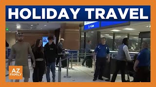 Phoenix Sky Harbor gives fliers tips to help ease holiday travel