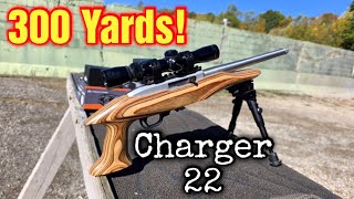 Ruger 22 Charger Accurate @ 300 Yards!!!