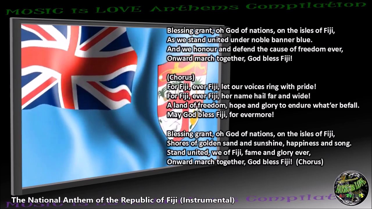 Fiji National Anthem In Hindi Version Lyrics