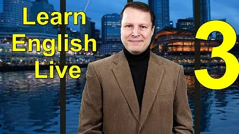 Learn English Live 3 - Steve Ford Answers Your Questions