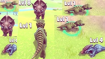 Android Dinosaur Game,Dino io 3D MAX LEVEL Gameplay Part 1