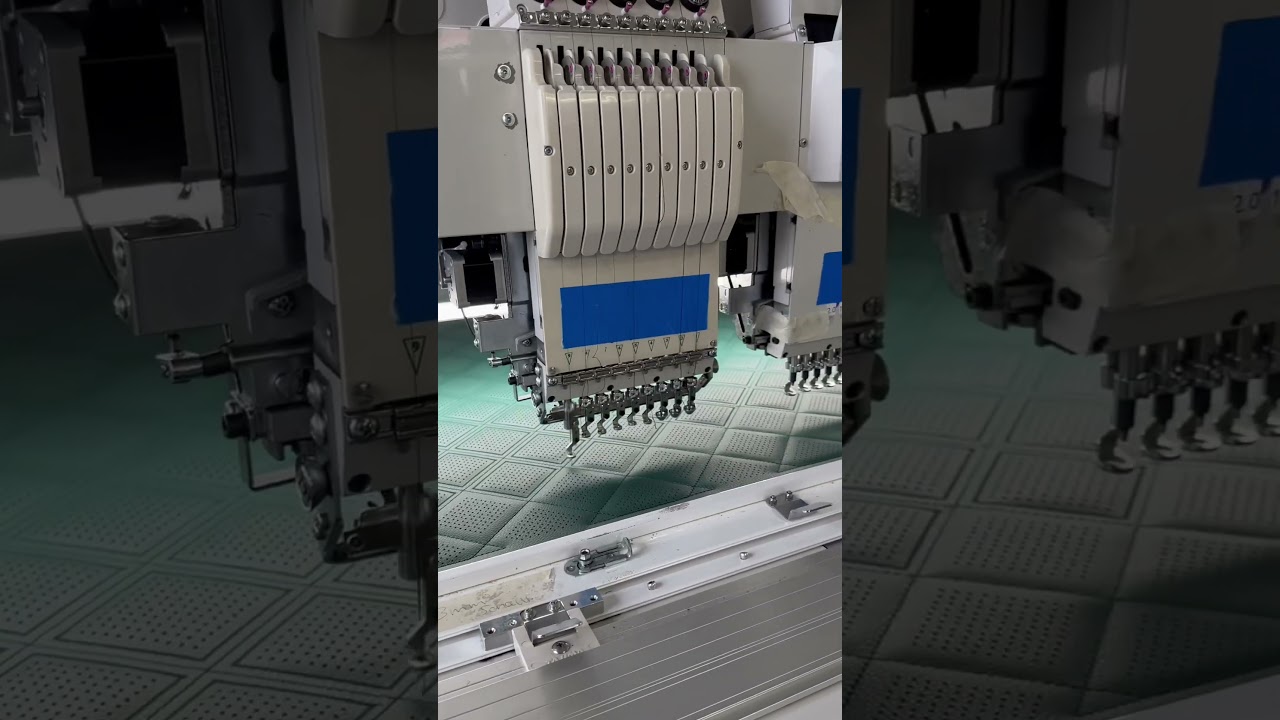 N&auml;h- und Perforationsautomat ✨ | Fahrzeugveredelung | Leder | 3D Steppungen