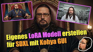 LoRA Training | Eigenes LoRA Modelle erstellen für SDXL mit Kohya GUI | Guide