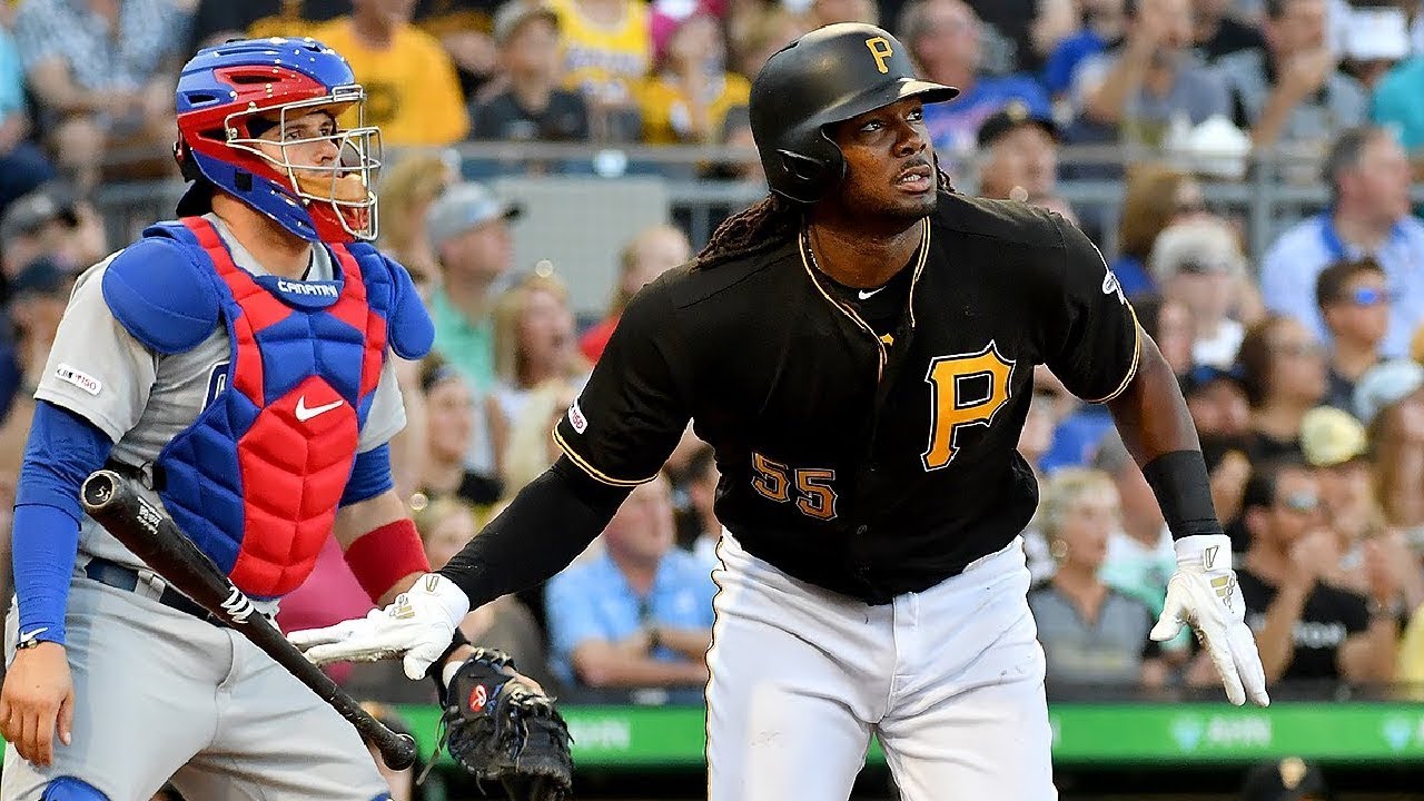 Josh Bell goes 3-for-4 vs. hometown Rangers