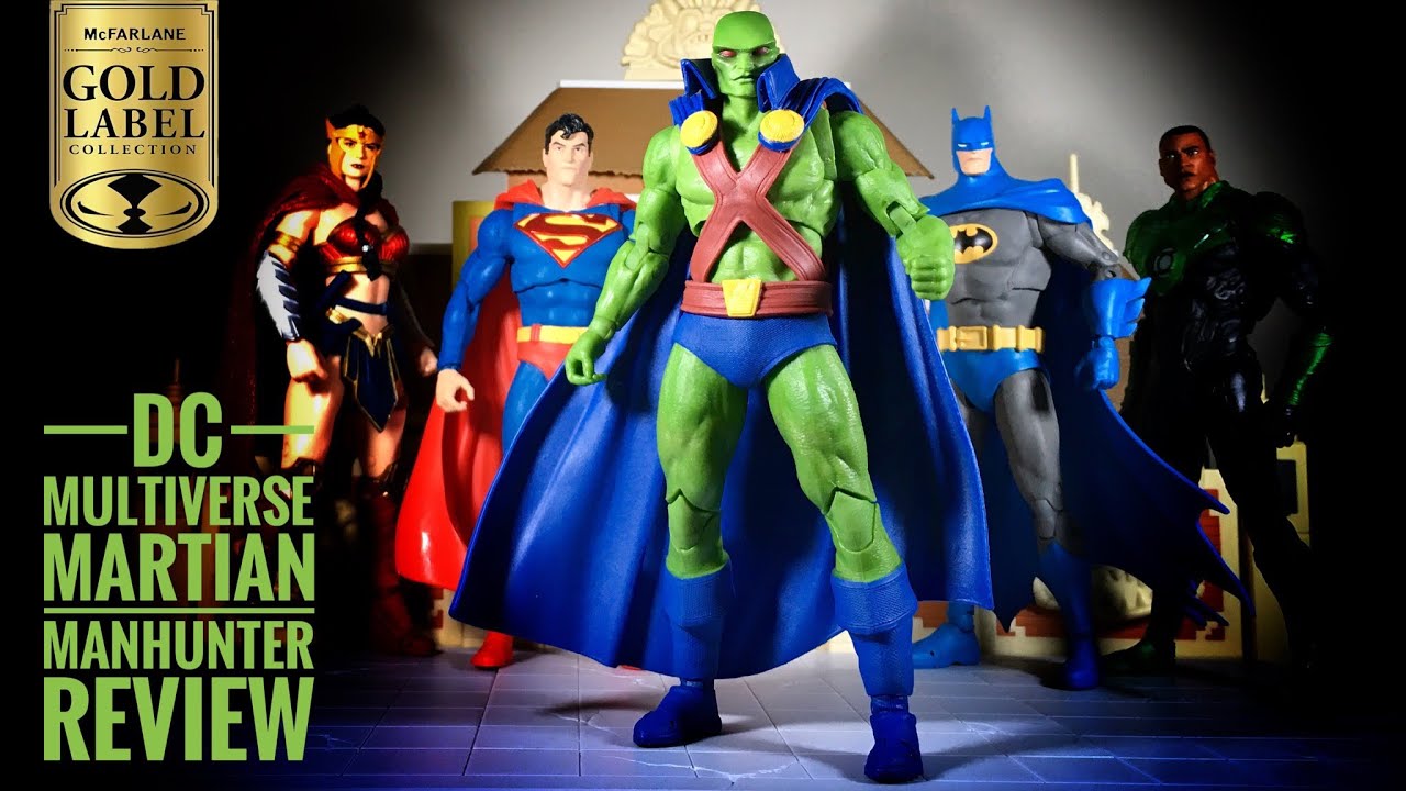 McFarlane Toys DC Multiverse Martian Manhunter (Gold Label) Review 