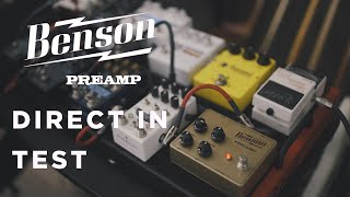 Benson Preamp First Impressions