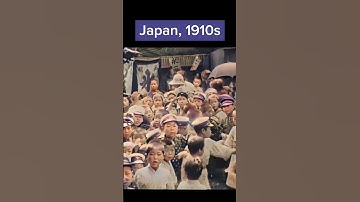 Japan, 1910 #shorts #history #oldfootage
