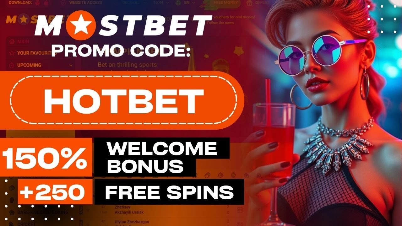 MOSTBET PROMO CODE - $450 Bonus +250FS: instant access to free spins