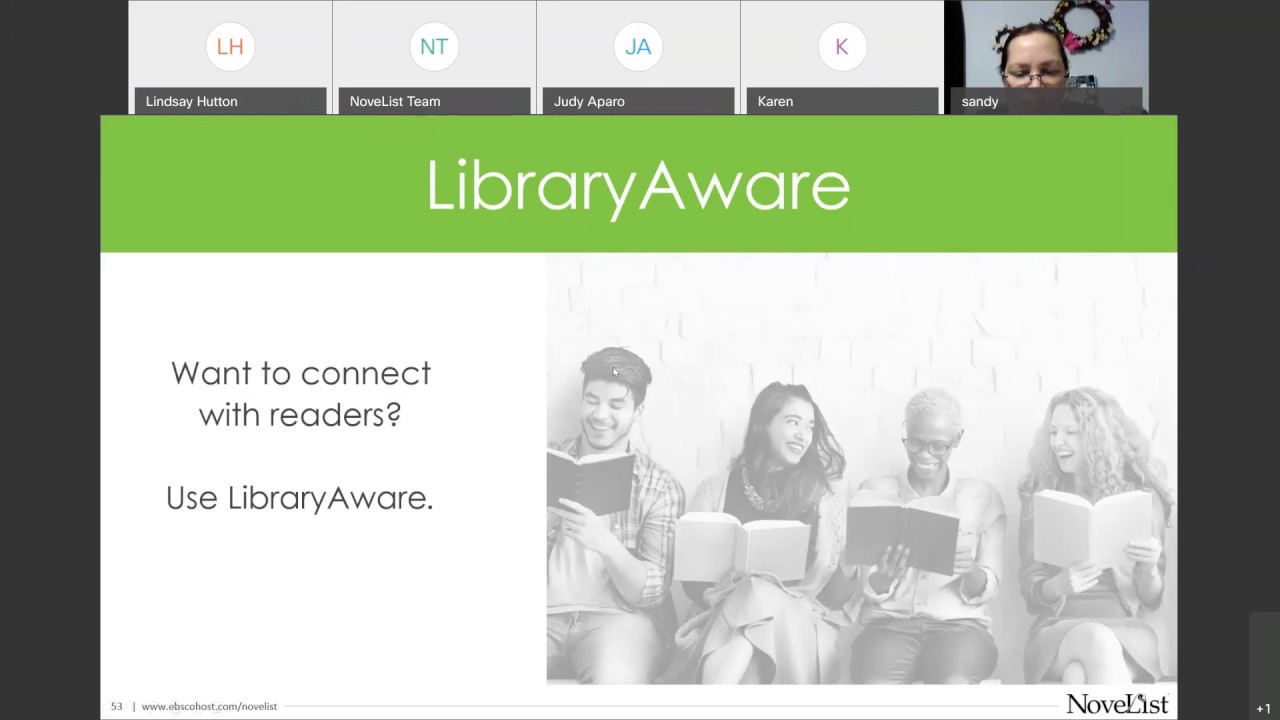 LibraryAware with Kate at Fort Eustis