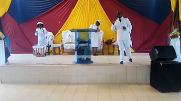 Praise and worship led by Captain John Masandi at The Salvation Army Mutituni Citadel