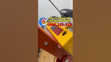 Khung cẩu xoay 360 độ 500kg. Khung cẩu xoay cần rút. Cẩu xoay 360 kết hơp tời điện mini gia đình