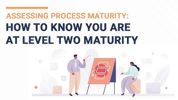 Assessing Process Maturity How to Know You are at Level Two Maturity