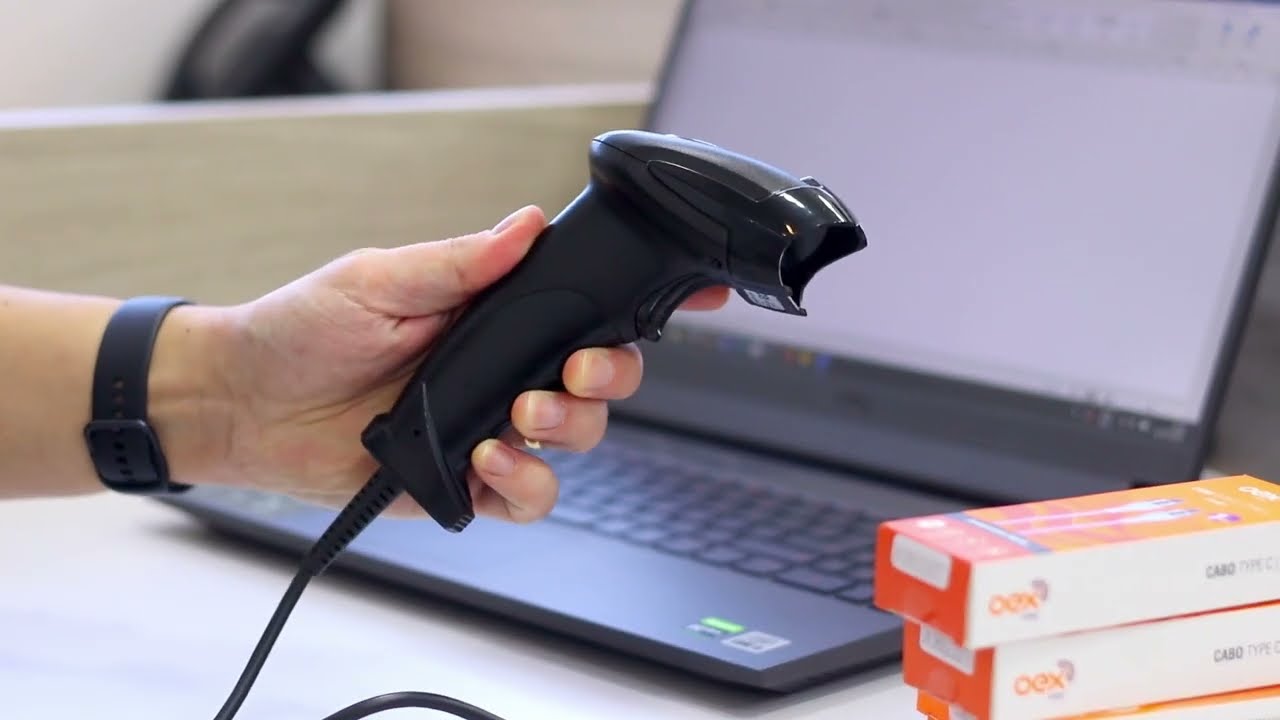 OEX | Leitor de Códigos de Barras - LC100